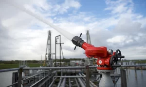 foam monitor fire fighting system