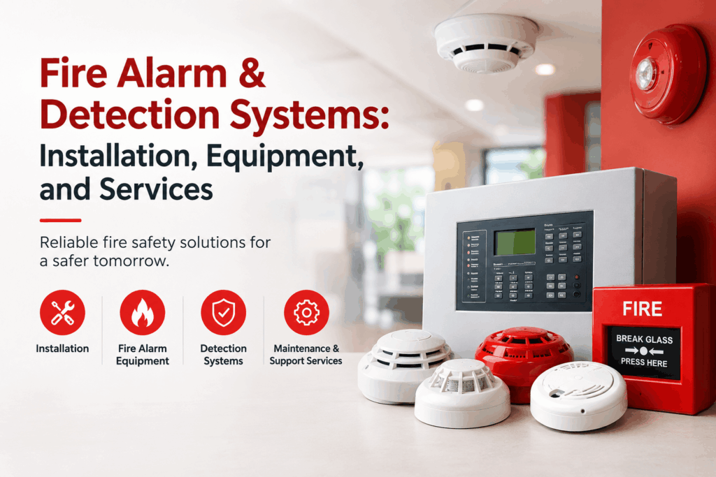 Fire Alarm & Detection Systems for Complete Building Safety